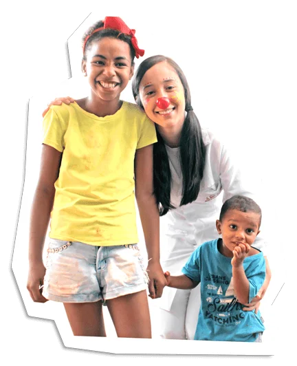Crianças no Centro Social Santa Clara